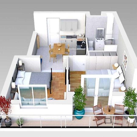 Ferienwohnung Modern Flat Next To Acropolis Museum Athen Exterior foto
