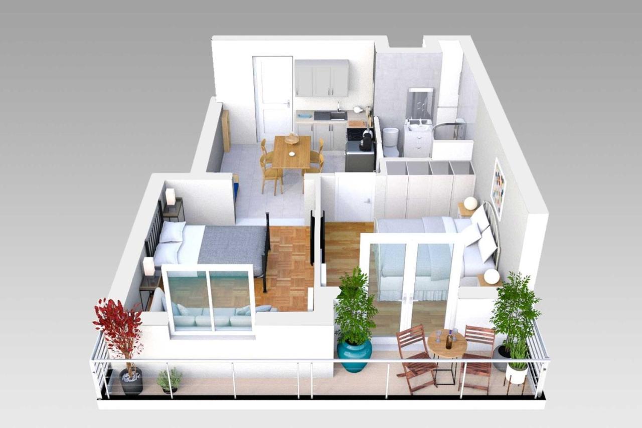 Ferienwohnung Modern Flat Next To Acropolis Museum Athen Exterior foto