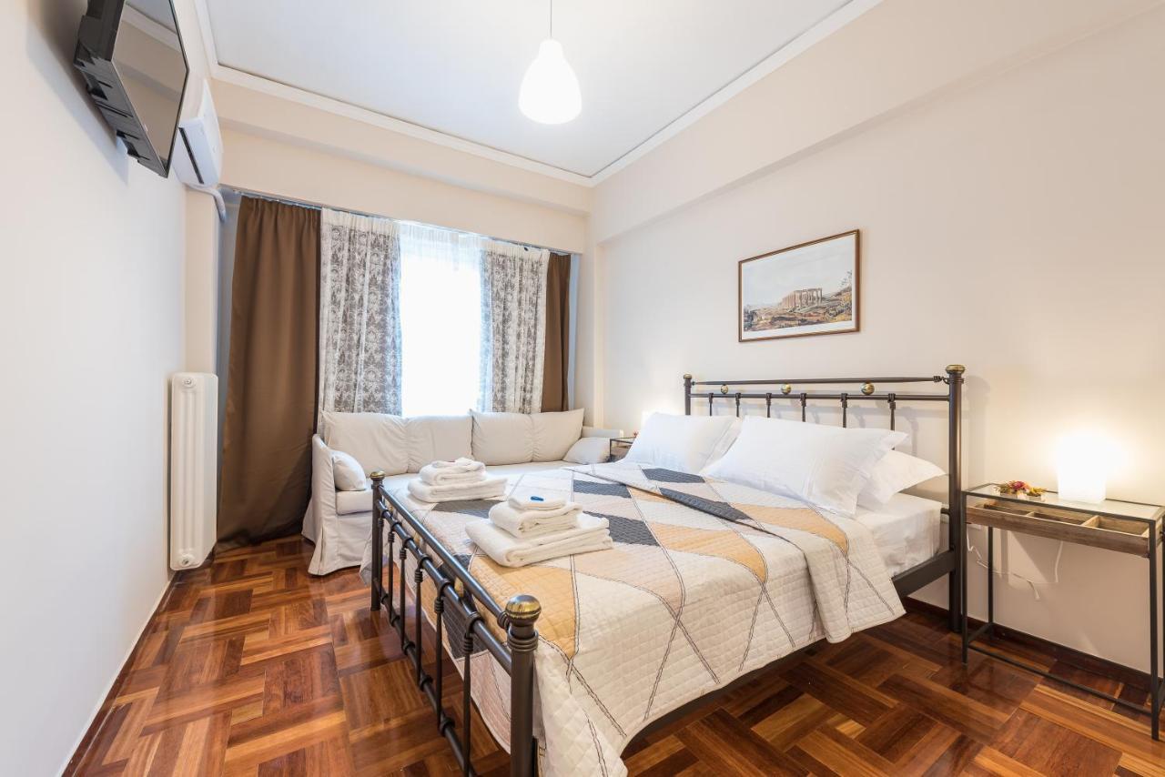 Ferienwohnung Modern Flat Next To Acropolis Museum Athen Exterior foto